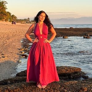 Free People maxi dress.